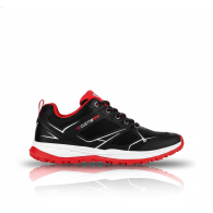 MELBOURNE półbuty outdoor czarno-czerwone VM Footwear
